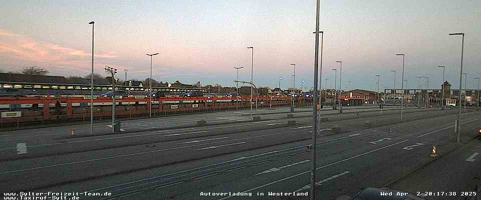 Sylt, Westerland Autoverladung / Deutschland